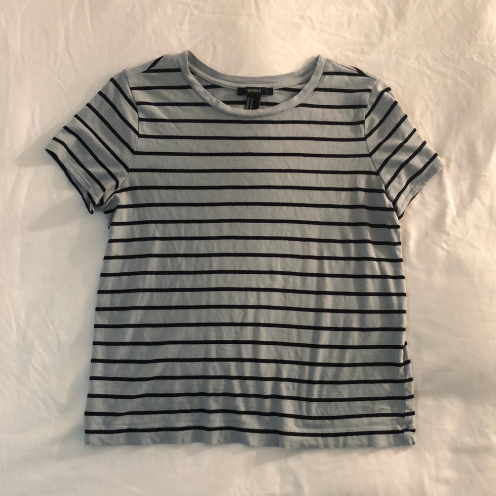 Forever 21 Striped Tee